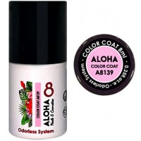 Aloha Ημιμόνιμο Βερνίκι Color Coat A8139 Fresh Pink, 8ml