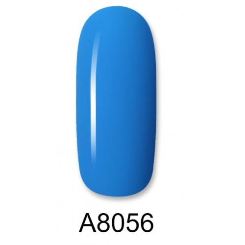 Aloha Ημιμόνιμο Βερνίκι Color Coat A8056 Bright Blue, 8ml