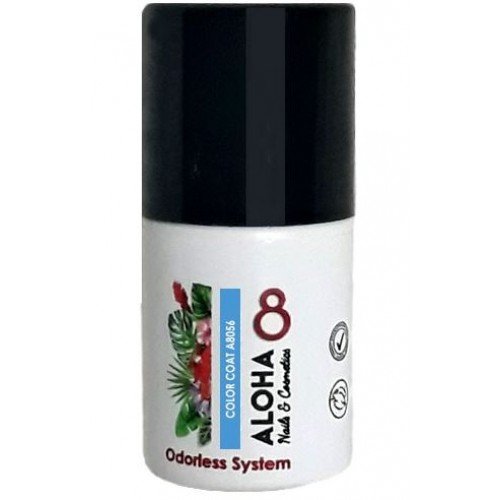 Aloha Ημιμόνιμο Βερνίκι Color Coat A8056 Bright Blue, 8ml