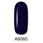 Aloha Ημιμόνιμο Βερνίκι Color Coat A8060 Blue Black, 8ml