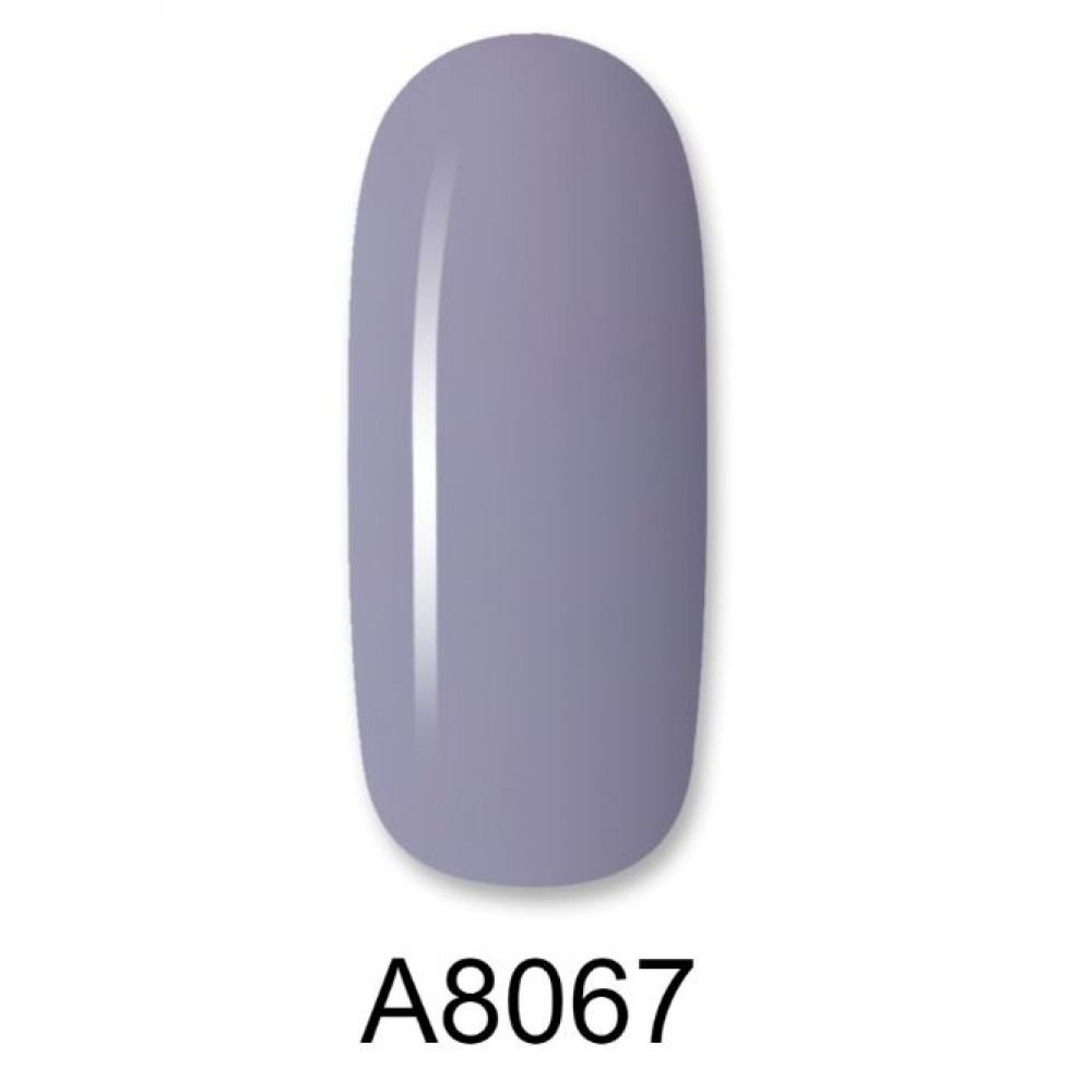 Aloha Ημιμόνιμο Βερνίκι Color Coat A8067 Light Mauve-Gray, 8ml