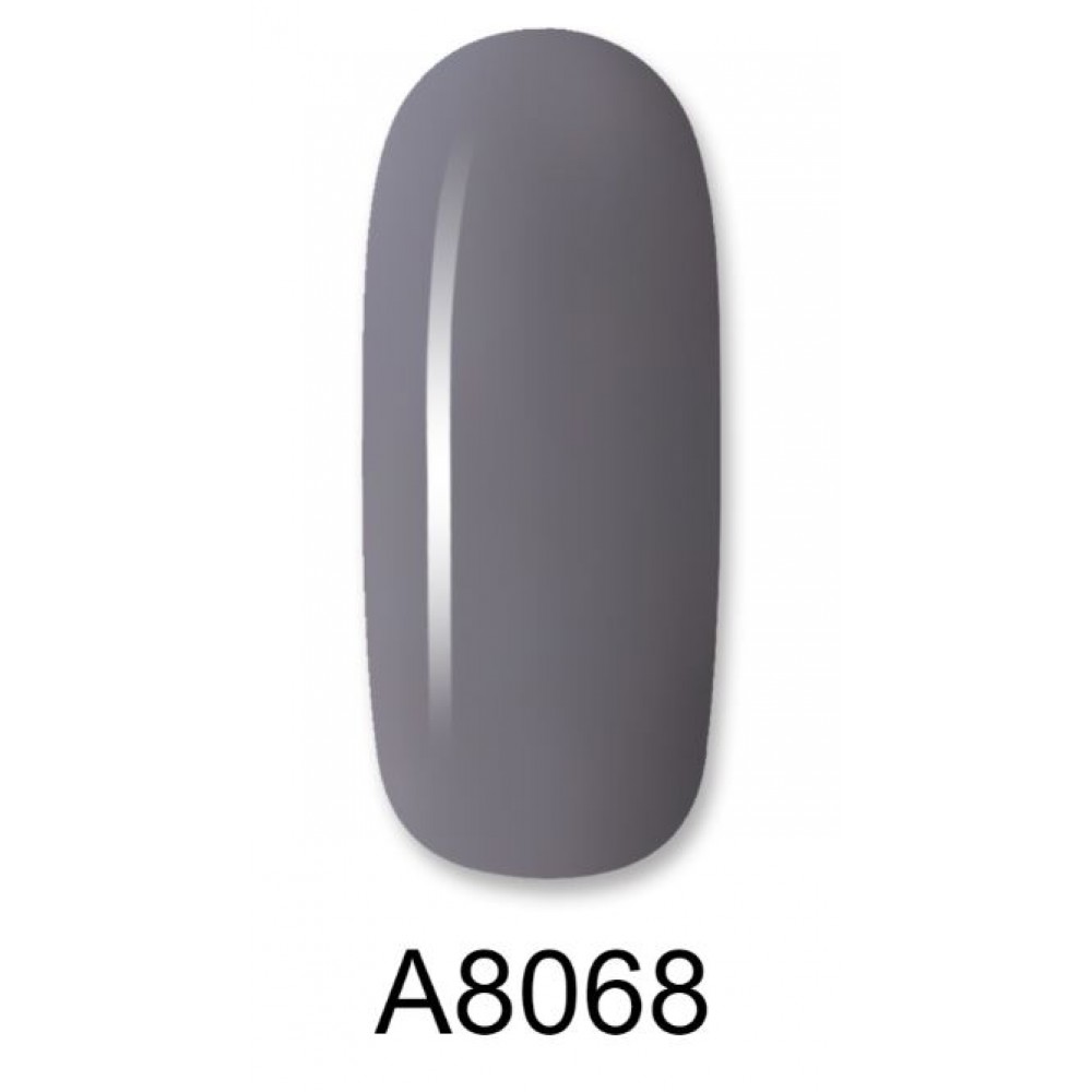 Aloha Ημιμόνιμο Βερνίκι Color Coat A8068 Medium Gray, 8ml