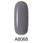 Aloha Ημιμόνιμο Βερνίκι Color Coat A8068 Medium Gray, 8ml