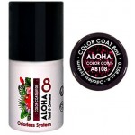Aloha Ημιμόνιμο Βερνίκι Color Coat A8108 Ruby Red Glitter, 8ml