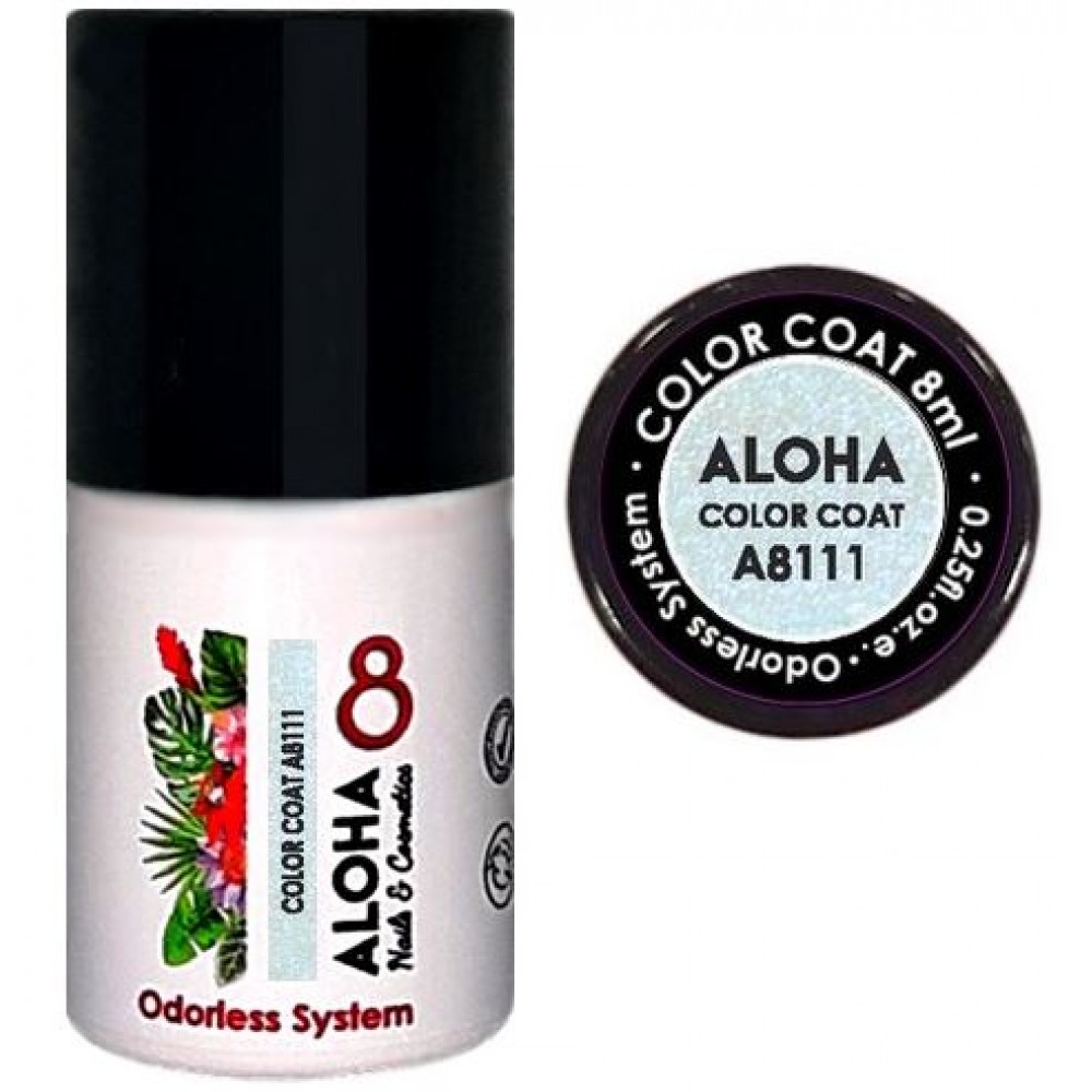 Aloha Ημιμόνιμο Βερνίκι Color Coat A8111 Chameleon Effect – Light Blue, 8ml