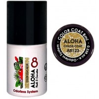 Aloha Ημιμόνιμο Βερνίκι Color Coat A8123 Light Gold Glitter, 8ml