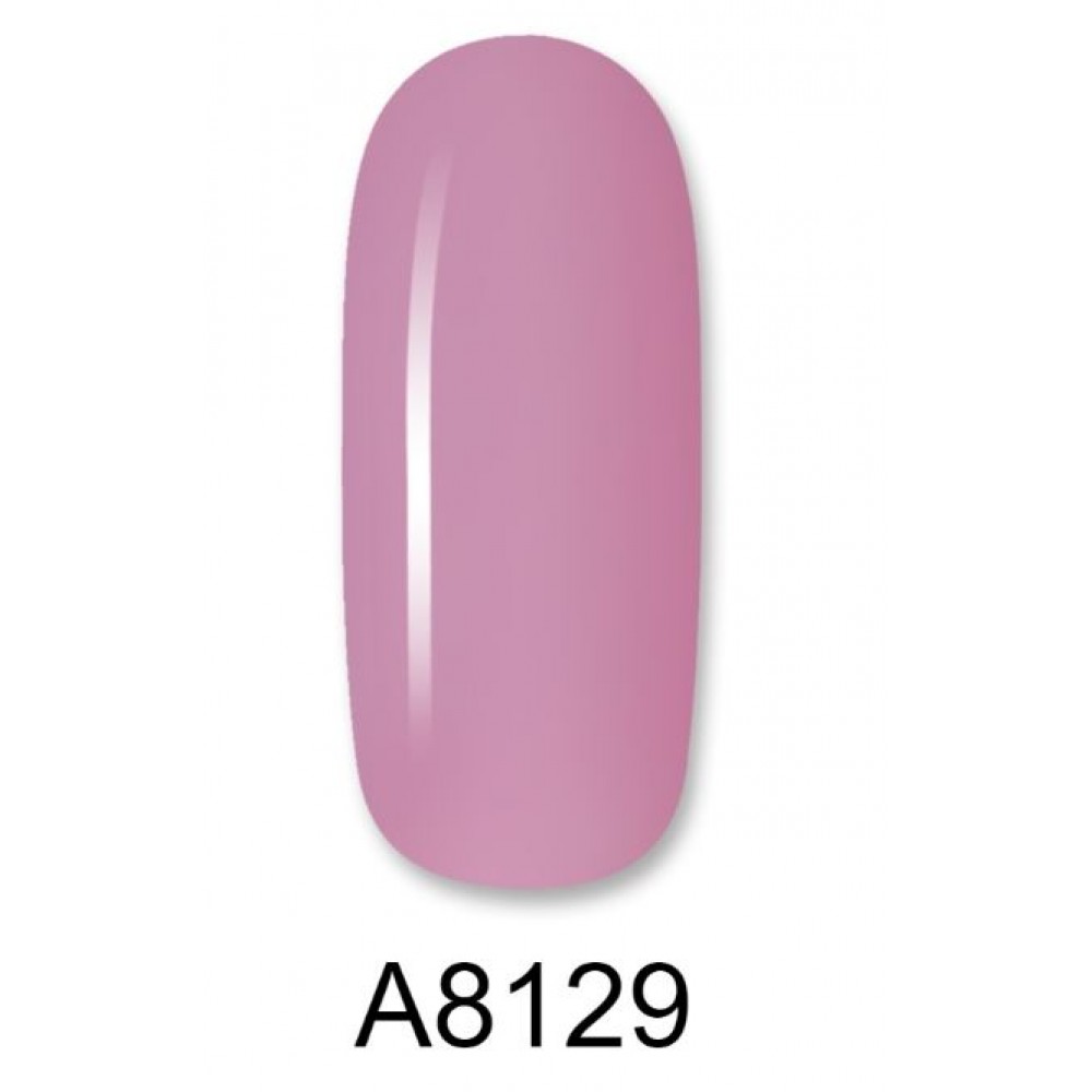 Aloha Ημιμόνιμο Βερνίκι Color Coat A8129 Natural Pink, 8ml