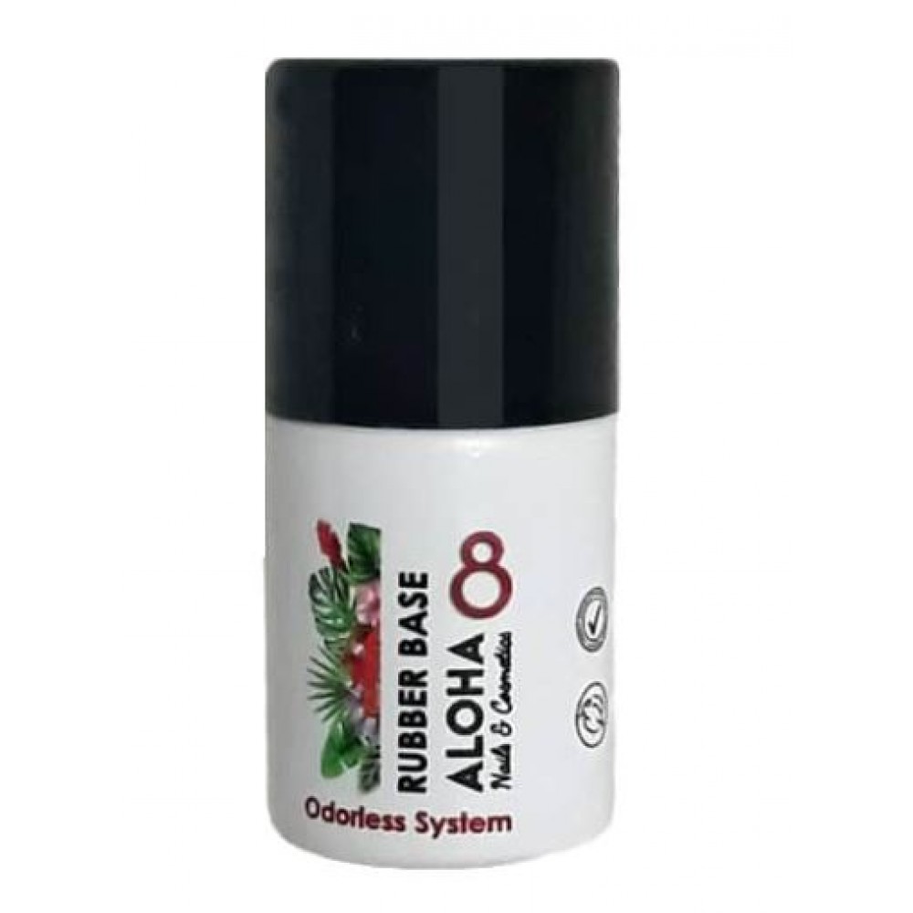 Aloha Ημιμόνιμο Βερνίκι Rubber Base, 8ml