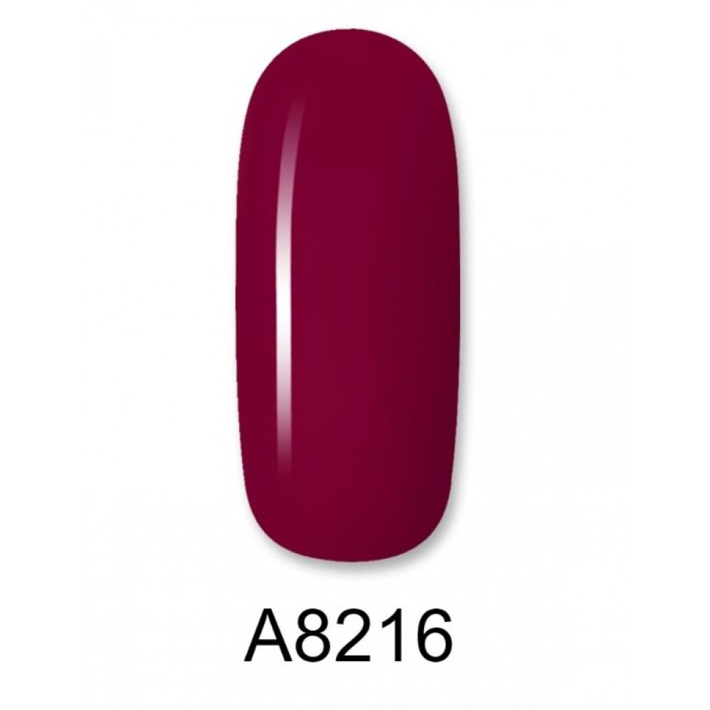 Aloha Ημιμόνιμο Βερνίκι Color Coat A8216 Ruby Red, 8ml
