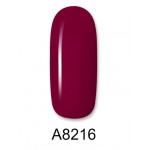 Aloha Ημιμόνιμο Βερνίκι Color Coat A8216 Ruby Red, 8ml