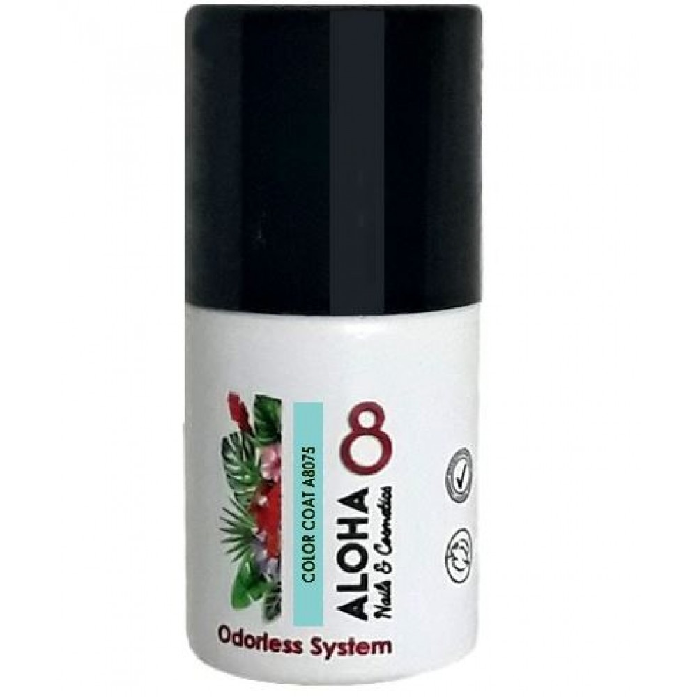 Aloha Ημιμόνιμο Βερνίκι Color Coat A8075 Pastel Mint, 8ml
