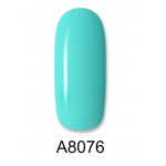 Aloha Ημιμόνιμο Βερνίκι Color Coat A8076 Turquoise, 8ml