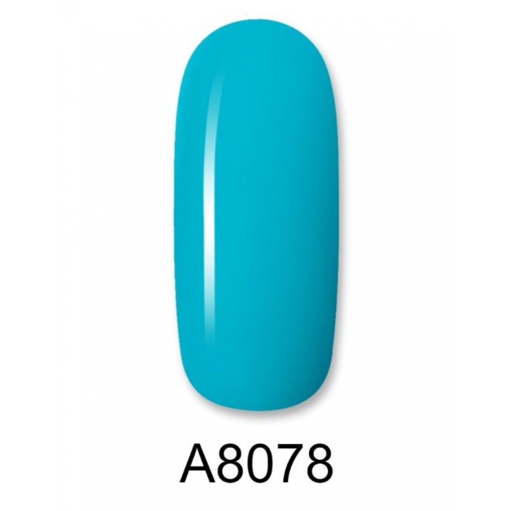 Aloha Ημιμόνιμο Βερνίκι Color Coat A8078 Light Blue, 8ml