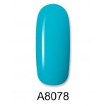 Aloha Ημιμόνιμο Βερνίκι Color Coat A8078 Light Blue, 8ml