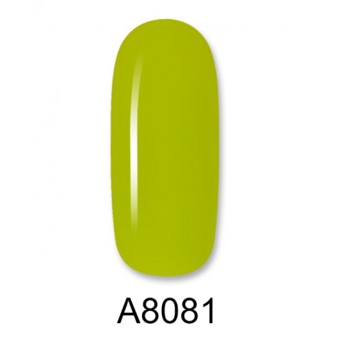 Aloha Ημιμόνιμο Βερνίκι Color Coat A8081 Neon Lime, 8ml