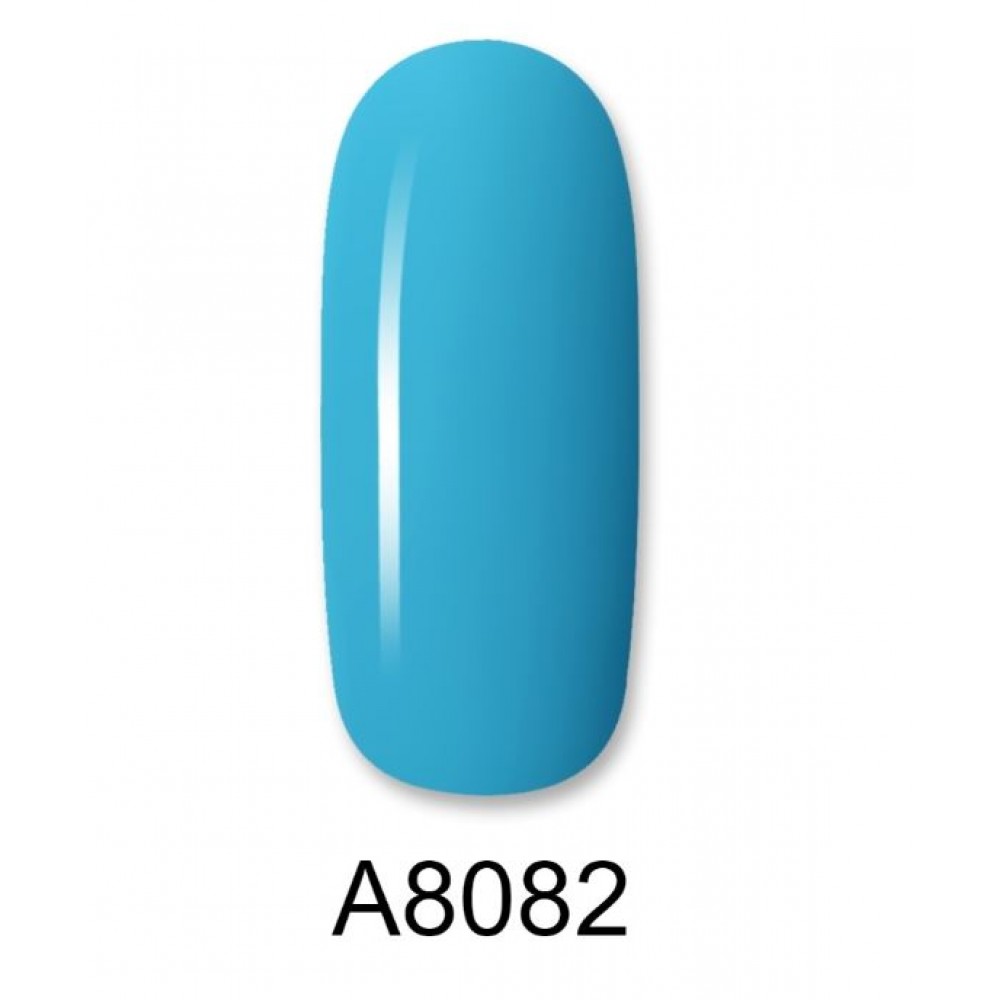 Aloha Ημιμόνιμο Βερνίκι Color Coat A8082 Blue Turqoise, 8ml