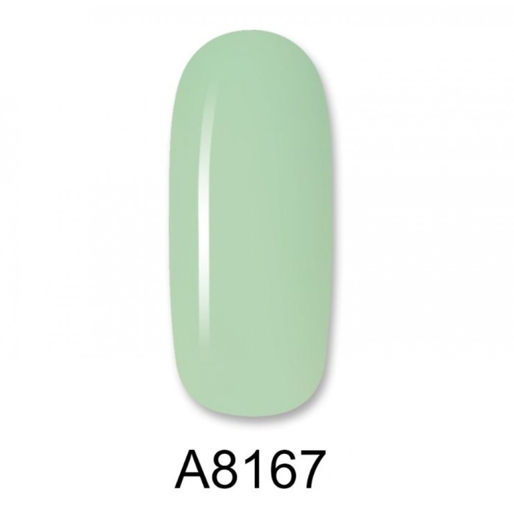 Aloha Ημιμόνιμο Βερνίκι Color Coat A8167 Pastel Mint Green, 8ml
