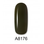 Aloha Ημιμόνιμο Βερνίκι Color Coat A8176 Dark Military Green, 8ml