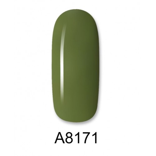 Aloha Ημιμόνιμο Βερνίκι Color Coat A8171 Olive Oil Green, 8ml
