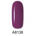 Aloha Ημιμόνιμο Βερνίκι Color Coat A8138 Jam Purple, 8ml