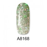 Aloha Ημιμόνιμο Βερνίκι Color Coat A8168 Khaki Green Iridiscent Glitter, 8ml Aloha Ημιμόνιμο Βερνίκι Color Coat A8168 Khaki Green Iridiscent Glitter, 8ml