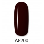 Aloha Ημιμόνιμο Βερνίκι Color Coat A8200 Dark Redish Brown, 8ml