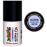 Aloha Ημιμόνιμο Βερνίκι Color Coat A8102 Light Blue Violet, 8ml