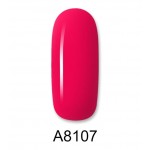 Aloha Ημιμόνιμο Βερνίκι Color Coat A8107 Strawberry, 8ml
