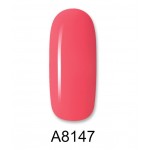Aloha Ημιμόνιμο Βερνίκι Color Coat A8147 Dark Coral, 8ml