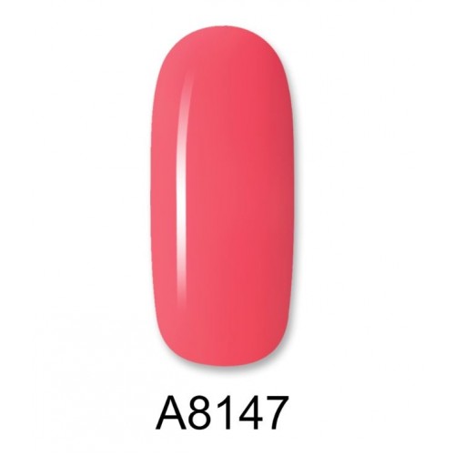 Aloha Ημιμόνιμο Βερνίκι Color Coat A8147 Dark Coral, 8ml