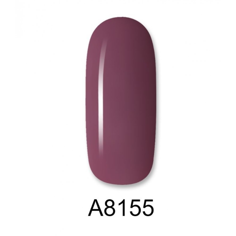 Aloha Ημιμόνιμο Βερνίκι Color Coat A8155 Purple Brown, 8ml
