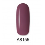Aloha Ημιμόνιμο Βερνίκι Color Coat A8155 Purple Brown, 8ml