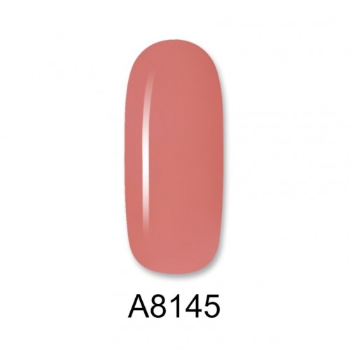 Aloha Ημιμόνιμο Βερνίκι Color Coat A8145 Rose Orange, 8ml