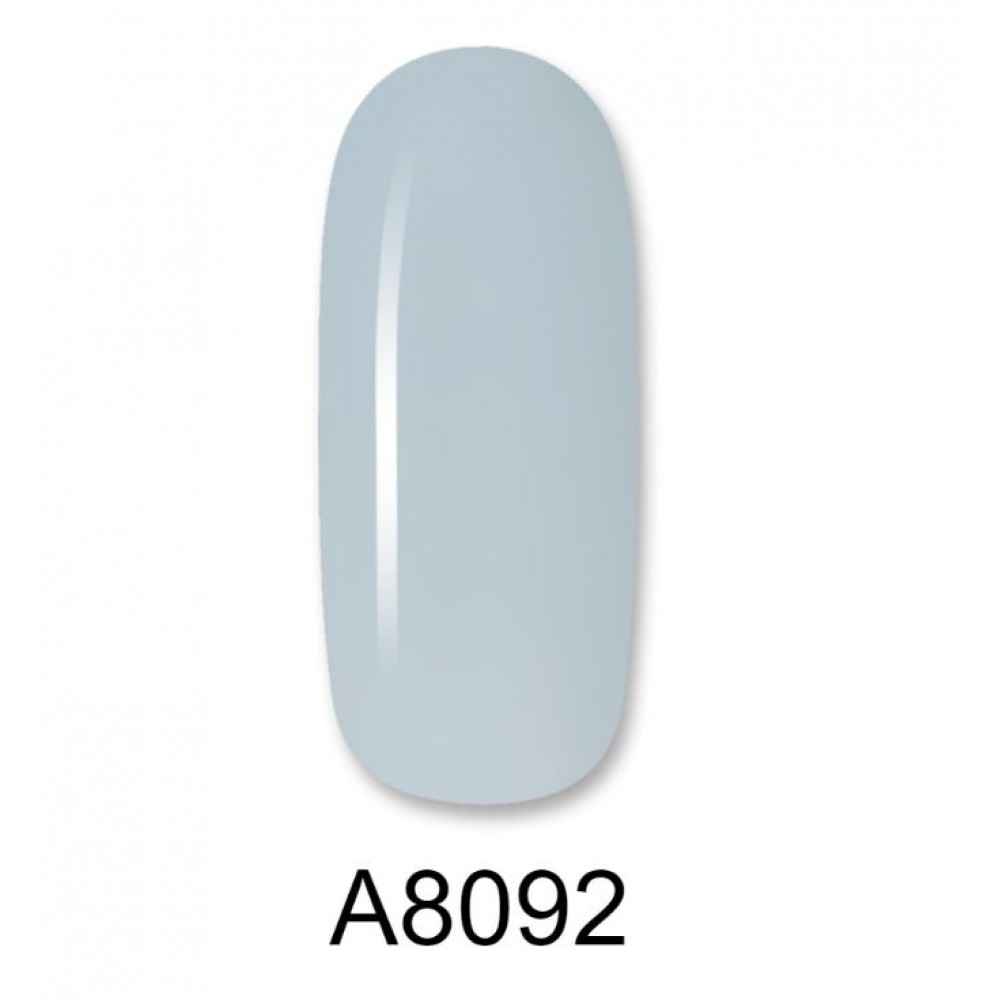 Aloha Ημιμόνιμο Βερνίκι Color Coat A8092 Soft Blue Gray, 8ml