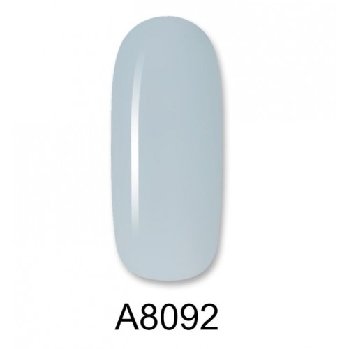 Aloha Ημιμόνιμο Βερνίκι Color Coat A8092 Soft Blue Gray, 8ml