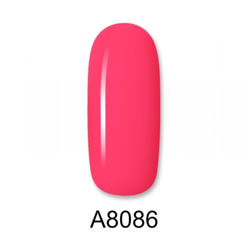 Aloha Ημιμόνιμο Βερνίκι Color Coat A8086 Neon Rose, 8ml
