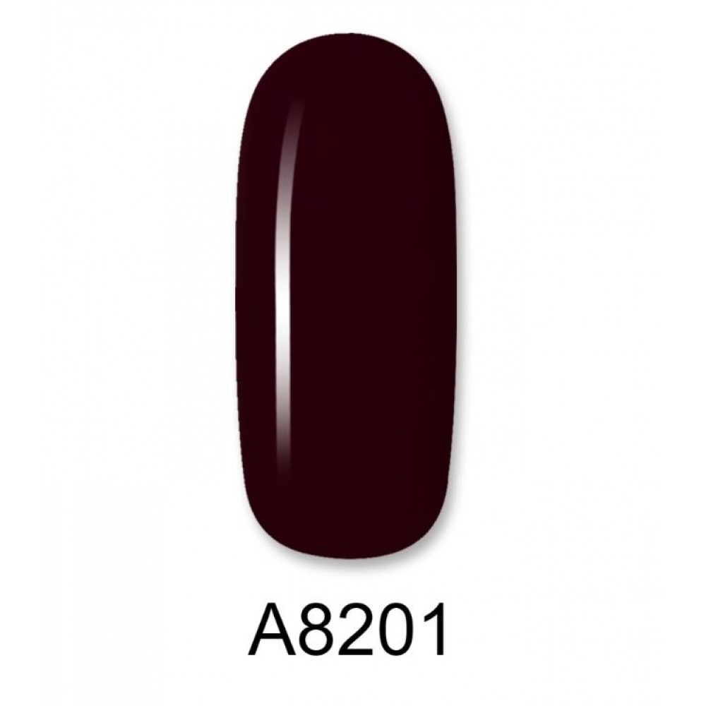 Aloha Ημιμόνιμο Βερνίκι Color Coat A8201 Burgundi, 8ml