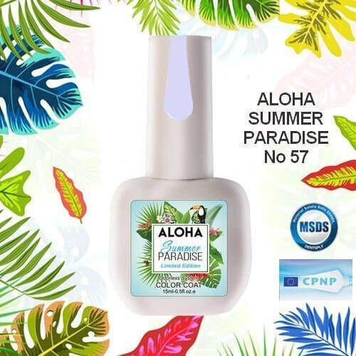 Aloha Ημιμόνιμο Βερνίκι Νυχιών Af066 Light Levanda ,15ml