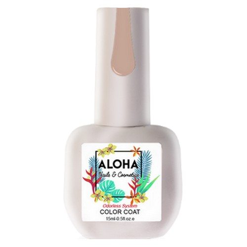 Aloha Ημιμόνιμο Βερνίκι Νυχιών Af022 Almond Beige ,15ml