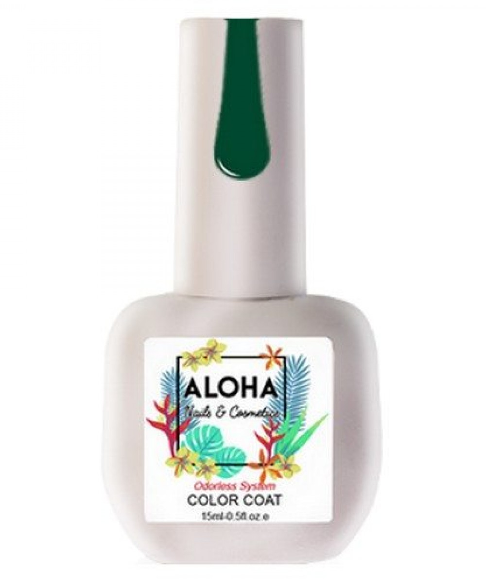 Aloha Ημιμόνιμο Βερνίκι Νυχιών Af185 Green ,15ml