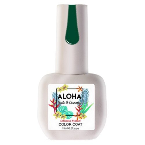 Aloha Ημιμόνιμο Βερνίκι Νυχιών Af185 Green ,15ml