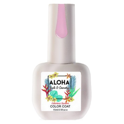 Aloha Ημιμόνιμο Βερνίκι Νυχιών Af007 Light Pink ,15ml