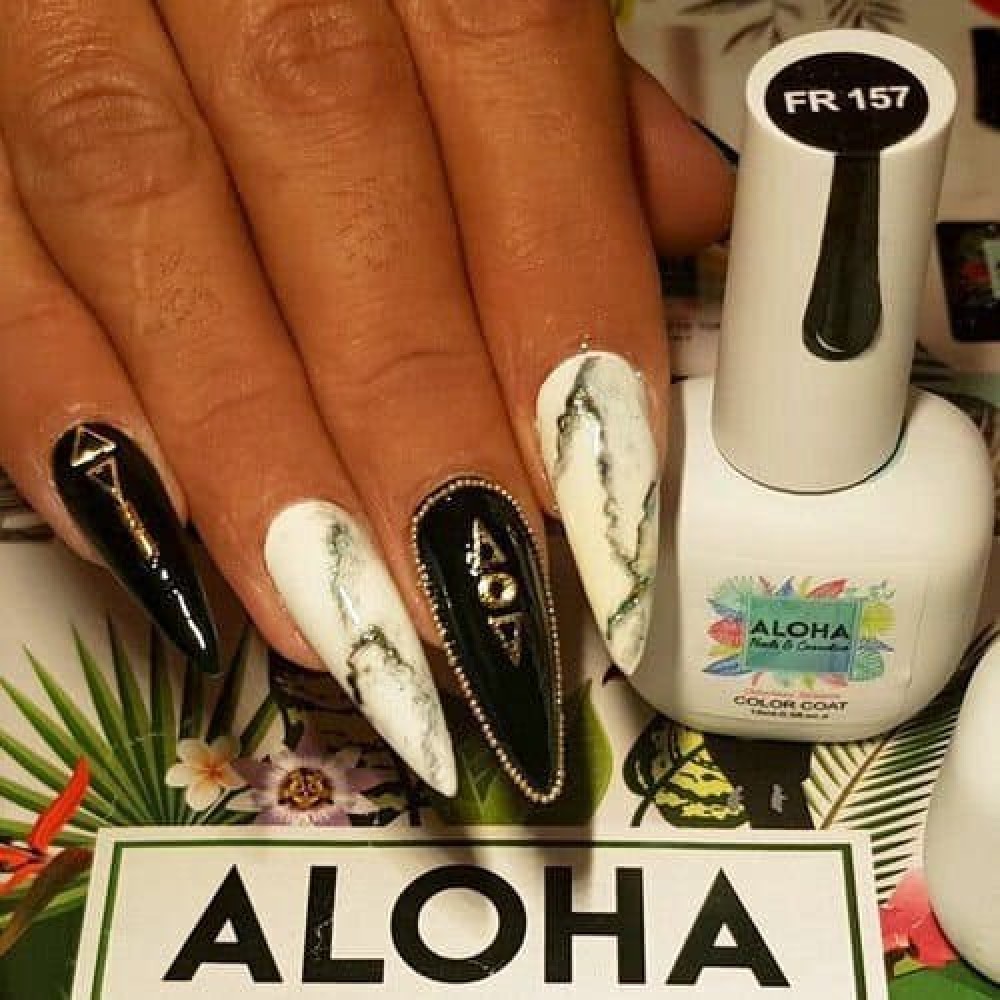 Aloha Ημιμόνιμο Βερνίκι Νυχιών Af187 Dark Cypress Green ,15ml Aloha Ημιμόνιμο Βερνίκι Νυχιών Af187 Dark Cypress Green ,15ml
