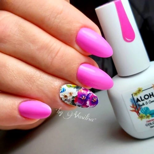 Aloha Ημιμόνιμο Βερνίκι Νυχιών Af031 Bubbegum Pink ,15ml