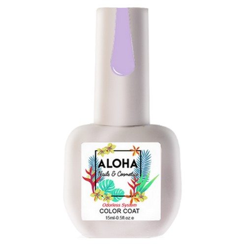 Aloha Ημιμόνιμο Βερνίκι Νυχιών Af028 Soft Lilac ,15ml