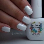 Aloha Ημιμόνιμο Βερνίκι Νυχιών Af006 French Extra White ,15ml