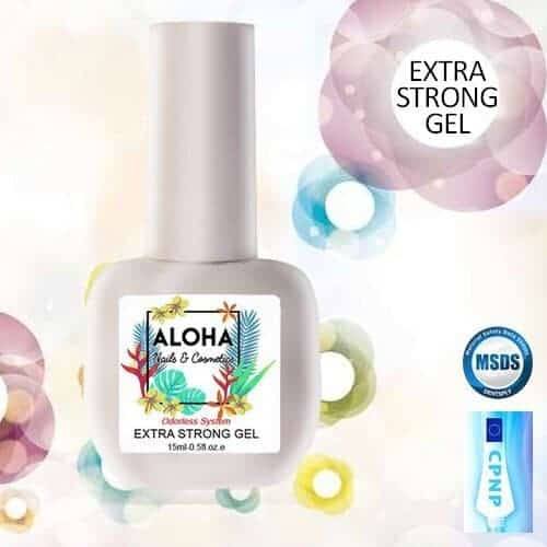 Aloha Ημιμόνιμο Βερνίκι Νυχιών Extra Strong Gel ,15ml
