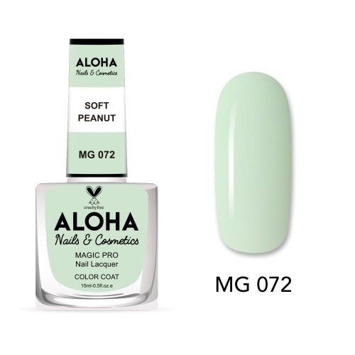 Aloha Βερνίκι Νυχιών 10 ημερών με Gel Effect Χωρίς Λάμπα Magic Pro Nail Lacquer 15ml – MG 072