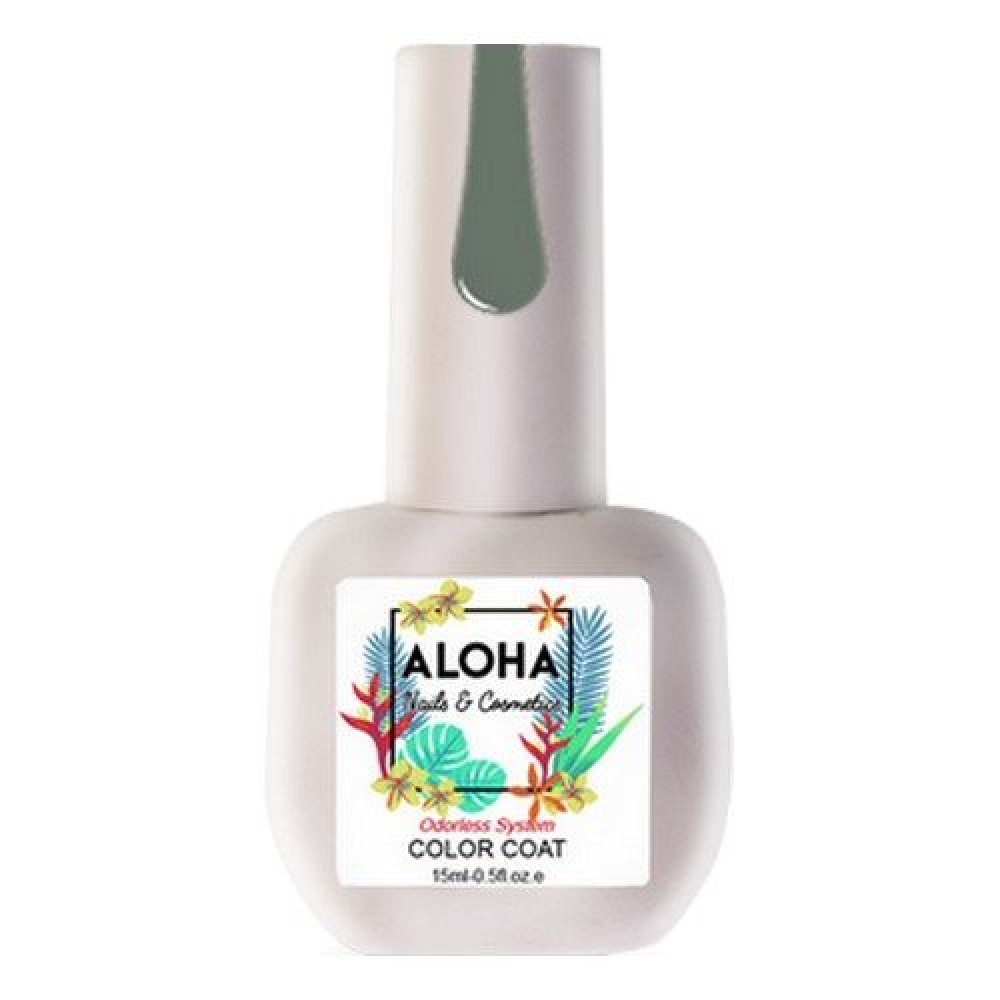Aloha Ημιμόνιμο Βερνίκι Νυχιών Af165 Olive Green ,15ml