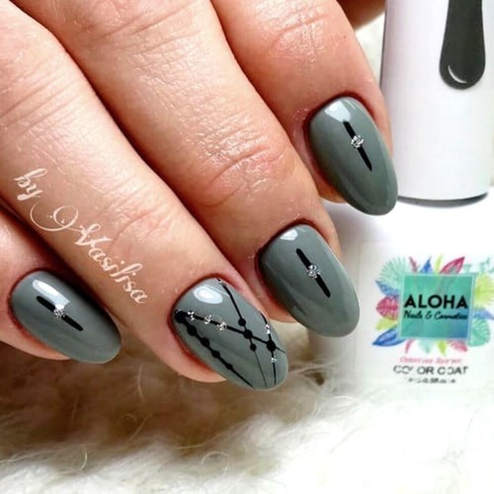 Aloha Ημιμόνιμο Βερνίκι Νυχιών Af165 Olive Green ,15ml